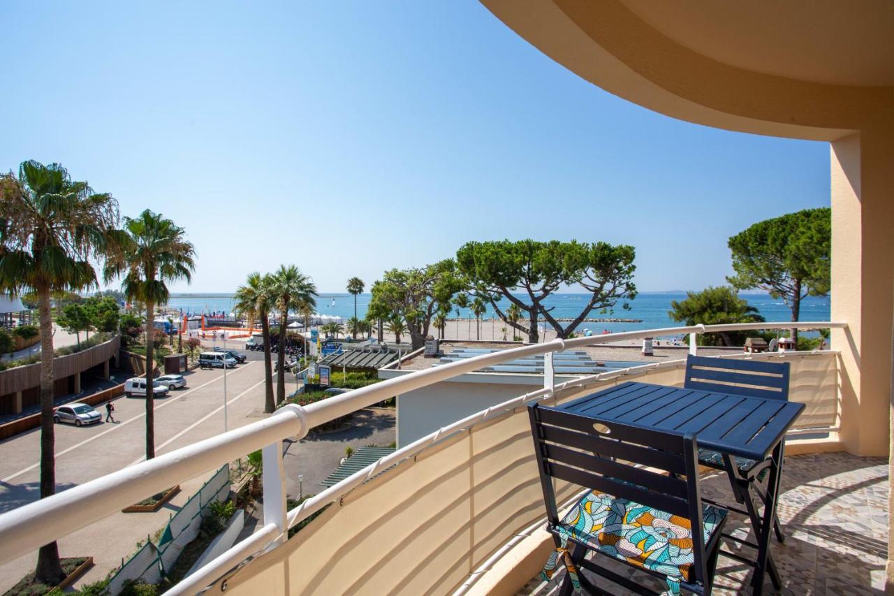 Apartment T2 Air-Conditioned Sea View Saint-Laurent-du-Var Eksteriør bilde