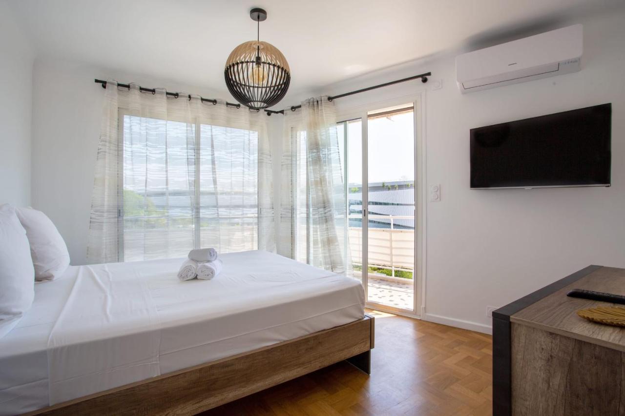 Apartment T2 Air-Conditioned Sea View Saint-Laurent-du-Var Eksteriør bilde