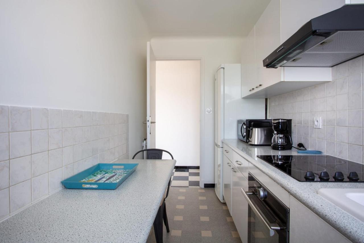 Apartment T2 Air-Conditioned Sea View Saint-Laurent-du-Var Eksteriør bilde