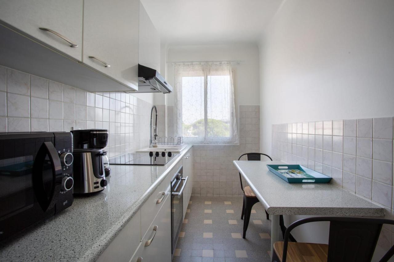 Apartment T2 Air-Conditioned Sea View Saint-Laurent-du-Var Eksteriør bilde